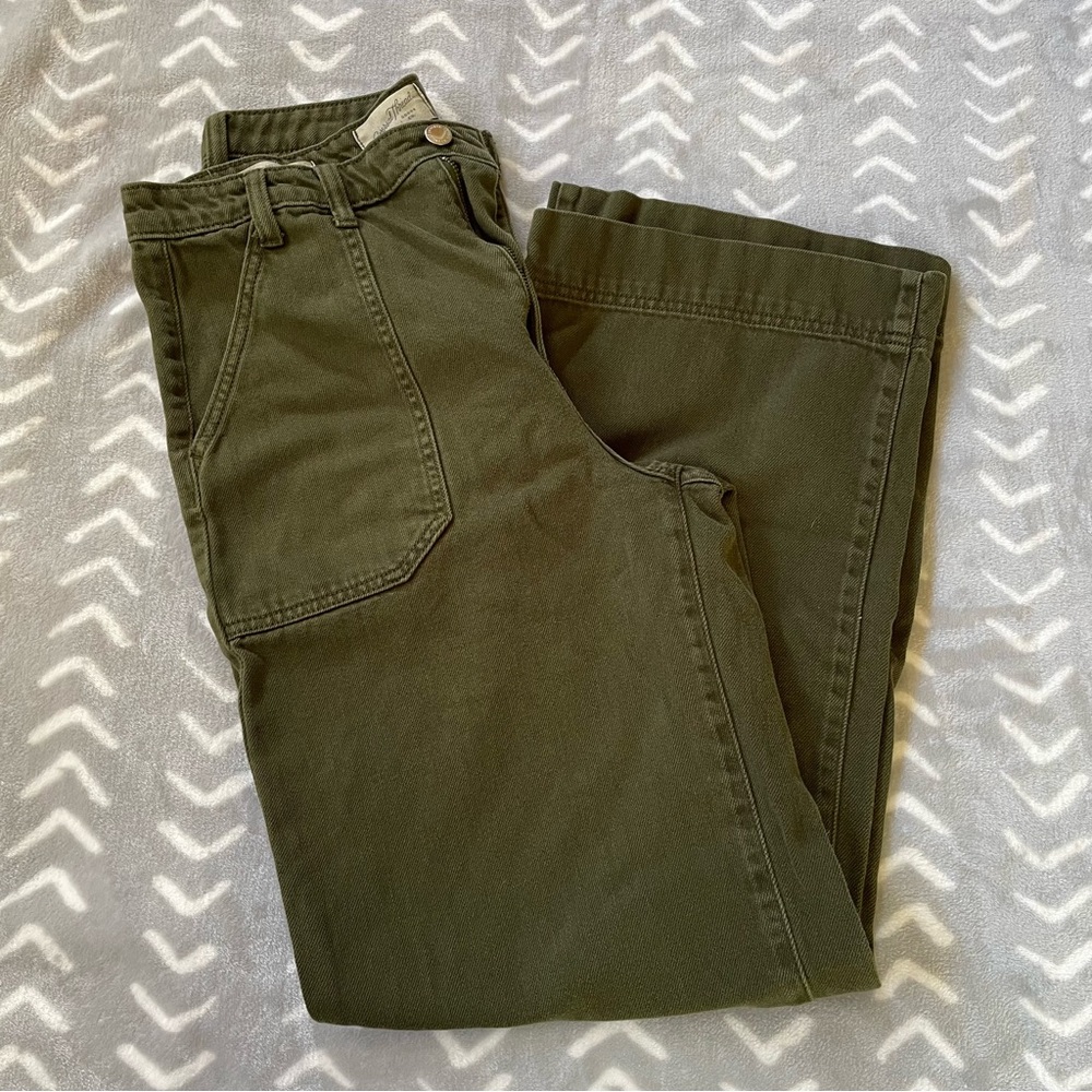 Universal Thread Green Wide Leg Jeans